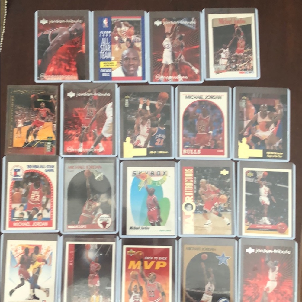 Michael Jordan basketball cards